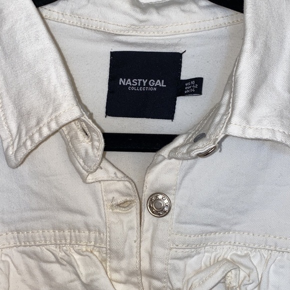 Nasty Gal Shacket size 10 - Picture 4 of 7